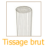 tissage brut enroulé pour la fabrication de store sur mesure