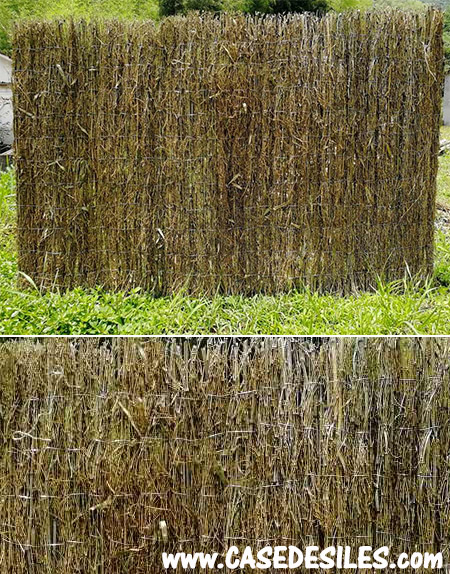 Cloture jardin Bambouland : pare vue en bambou naturel