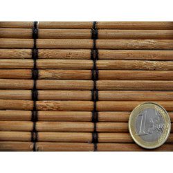 Natte bambou décoration murale naturelle motif 215