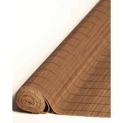 Natte bambou revêtement mural naturel 4.5mm wengé – Image 4