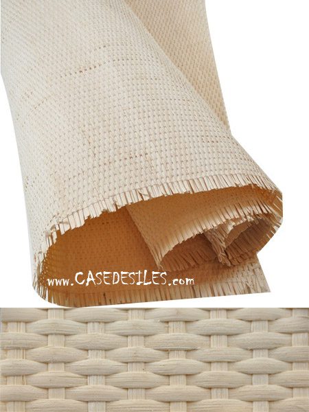 Tissage moelle rotin plein 1er choix naturel 5x5mm 60cm