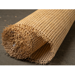 TISSAGE AJOURE EN CANNE DE ROTIN 2X2,2MM WABISABI LARG 45CM – Image 2