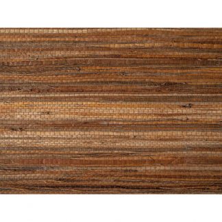 TISSAGE RAPHIA MARRON FEUILLE DE BANANIER EN ROULEAU DE 90CM