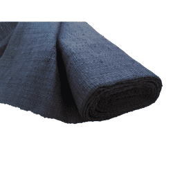TISSAGE RAPHIA NATUREL NOIR EN ROULEAUX DE 120CMX5M