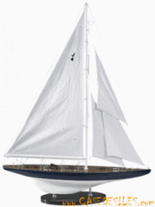 Maquette de bateau Rainbow class J 1934