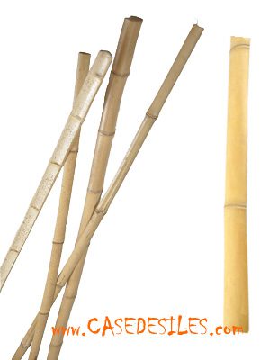 Plinthe bambou lattes tige fendue L400cm lot de 20