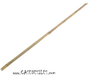 Tuteur bambou naturel 120cm 8 à 10mm lot 100pcs