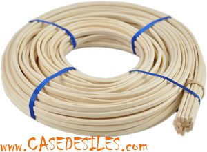 Moelle de rotin trapezoidale 500gr 6.5 x 5 x 4mm