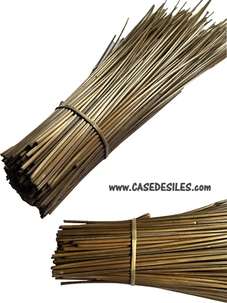 Paille de seigle antiquaire foncée nature botte 150g