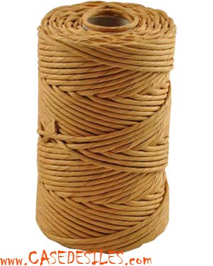 Toron de papier paille rustique bobine 150m