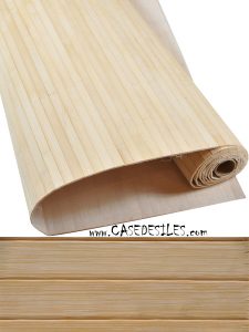 Natte bambou nature 180cm x 240cm x 16mm sans fil