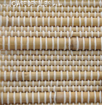 Tissage bambou décoration murale naturelle XM2470